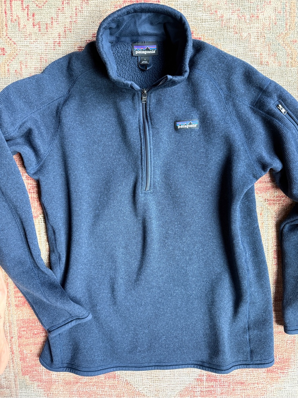 Patagonia Navy Blue Women's Half-Zip Fleece Pullover